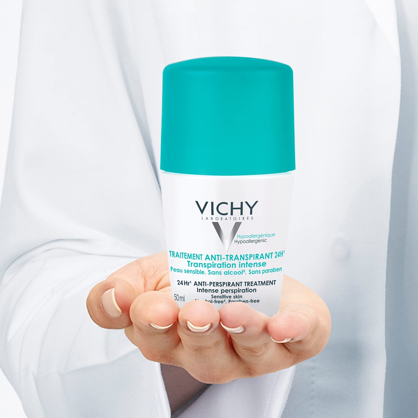 Desodorante Anti-transpirante Regulador para Piel Sensible Roll-On 48H Vichy Deos 50ml
