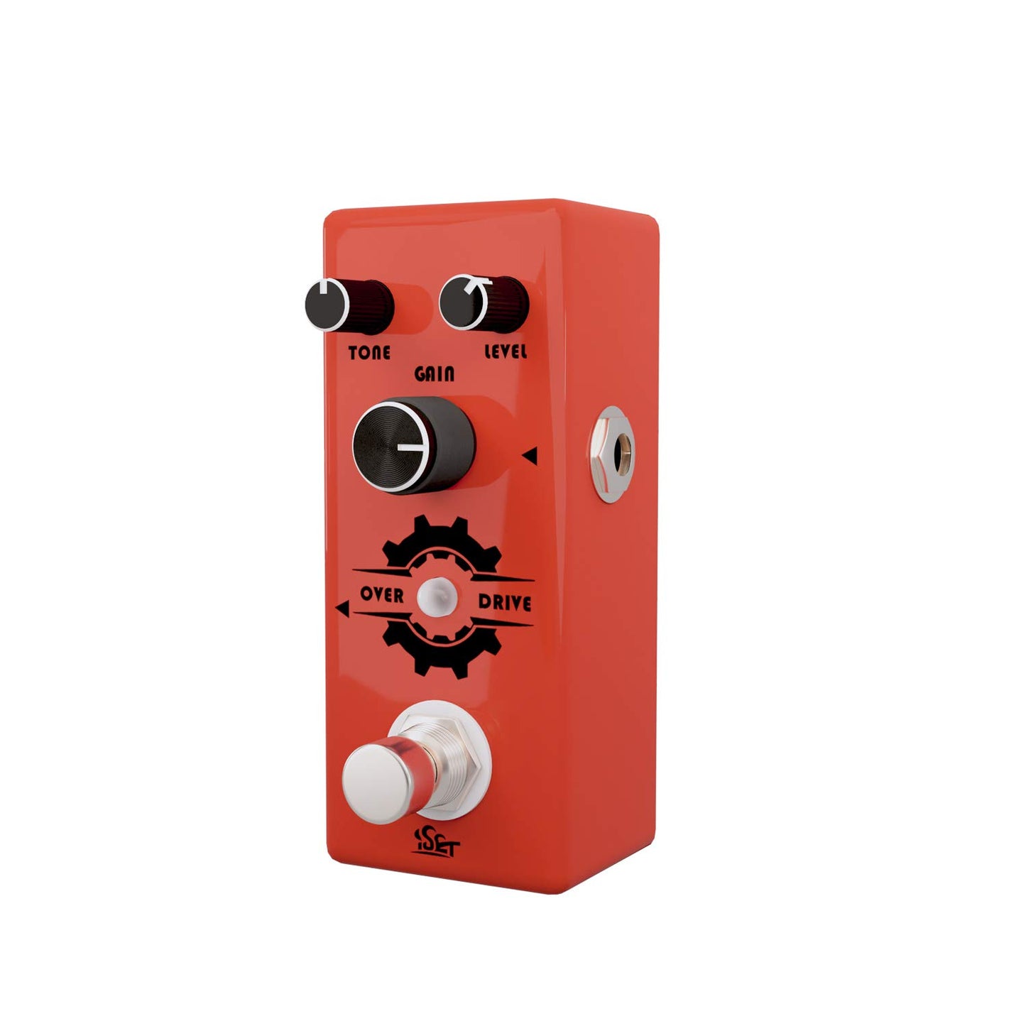 ISET Overdrive Pedal de guitarra para guitarra eléctrica bajo y True Bypass