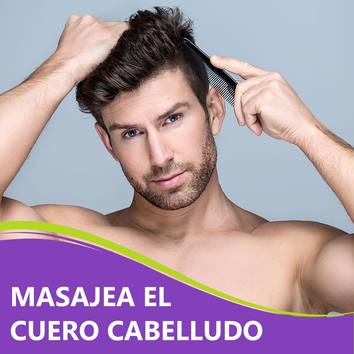 Shoonlo 4 Peines para Cabello Lacio para Mujer y Hombre, Peine Cola de Rata+ Peines Delgado+ 2 Peine Barbero, Cepillos y Peines para Cabellos Finos y Gruesos, Uso en Seco y Mojado
