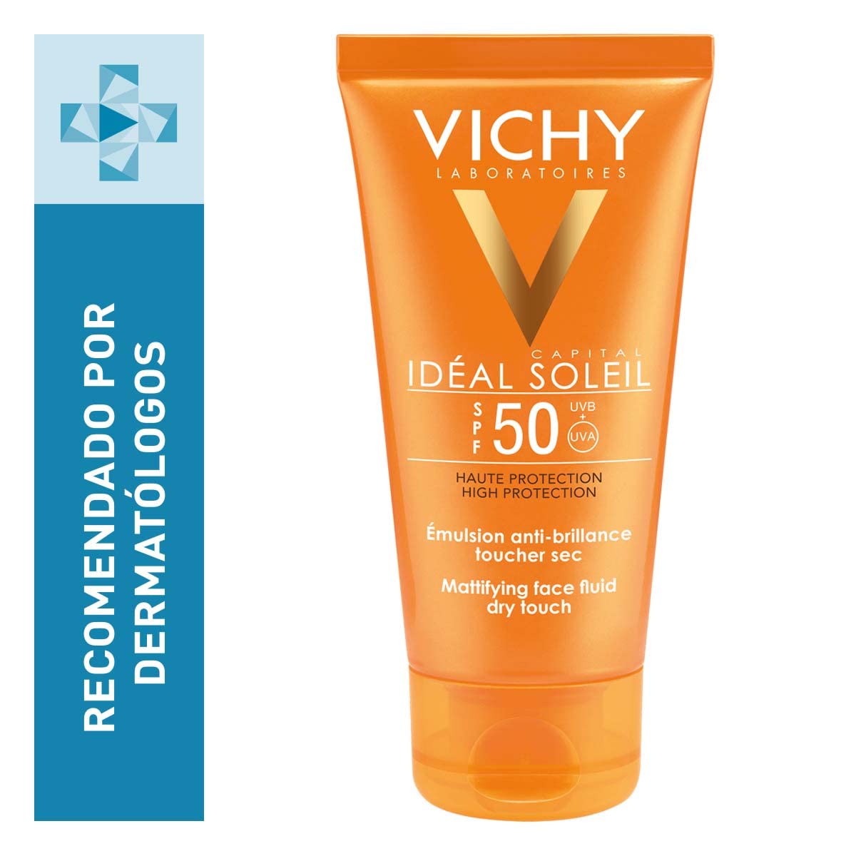Protector Solar Facial Vichy Toque Seco FPS 50+ 50ml