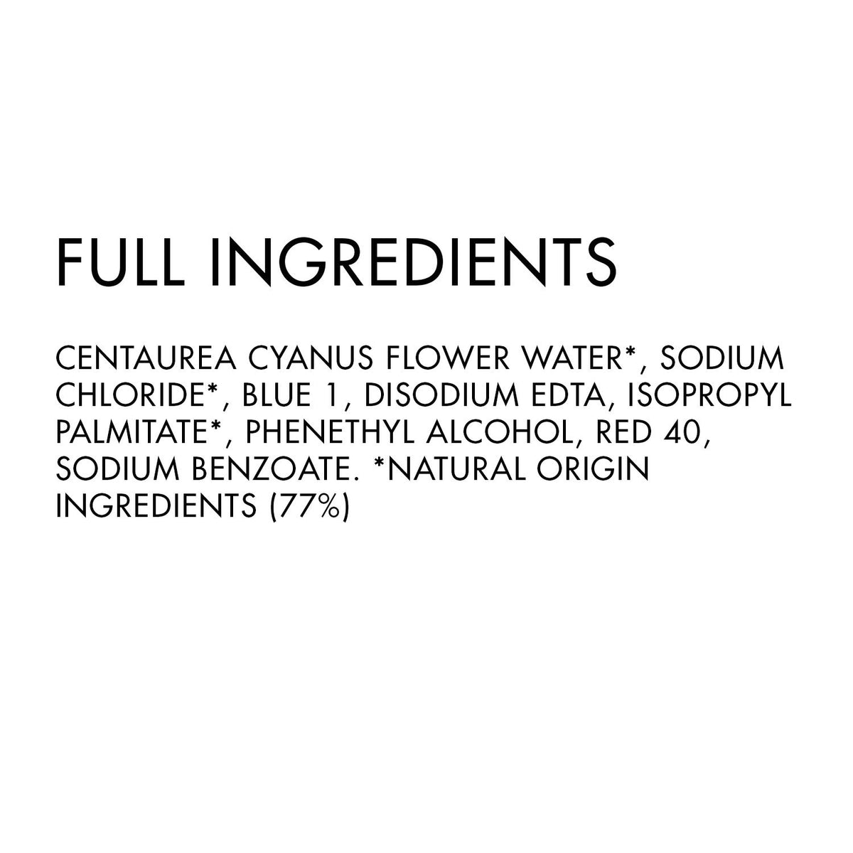 Klorane Waterproof Eye Make-up Remover with Soothing Cornflower, Bi-Phase, Non-Oily, Sensitive Skin, 3.4 oz.