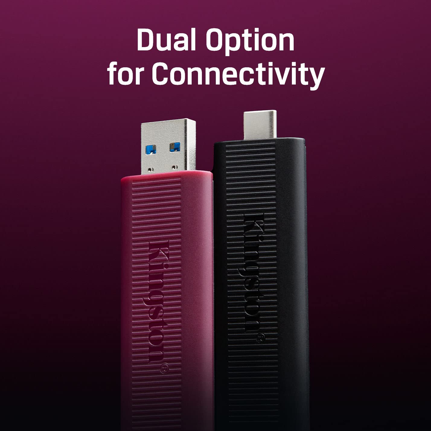 Kingston USB DataTraveler MAX, Capacidad: 256GB, USB-A 3.2 Gen 2, Lectura: 1000MB/seg, Escritura: 900MB/seg, Numero de Parte: DTMAXA/256GB