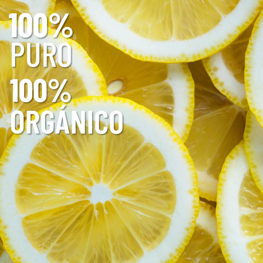 Aceite Esencial OLEUM VITAE Limón 100% Puro y Orgánico Certificado USDA 15ml