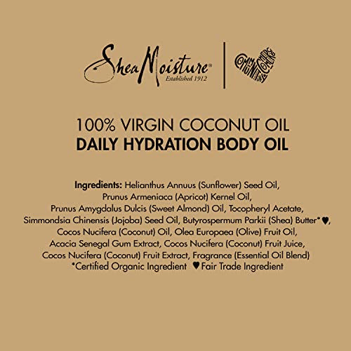Aceite Corporal Shea Moisture Coconut Virgin 100% Hidratación Diaria Unisex
