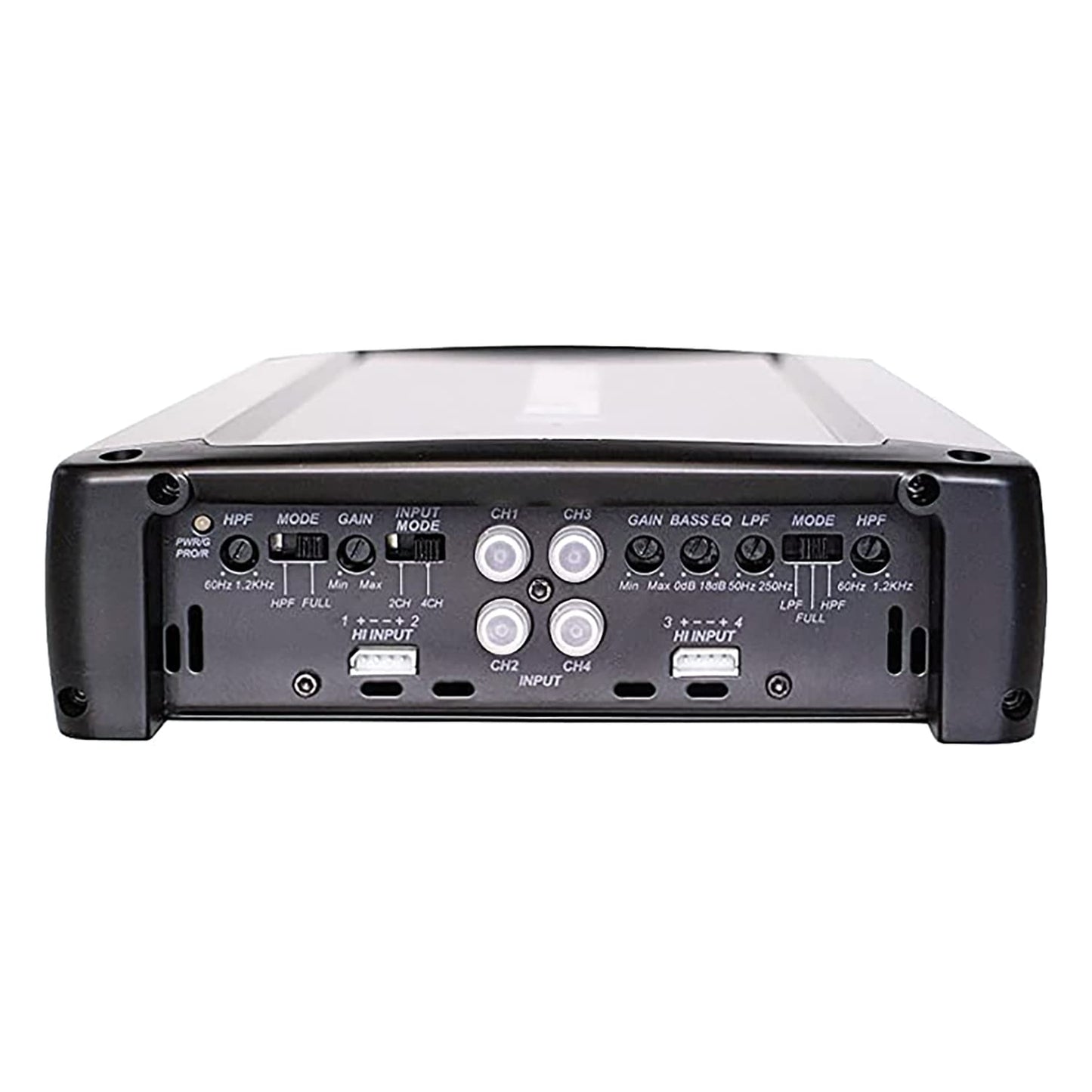 BLAUPUNKT Amplificador de rango completo AMP1604 de 1600 W, 4 canales, negro