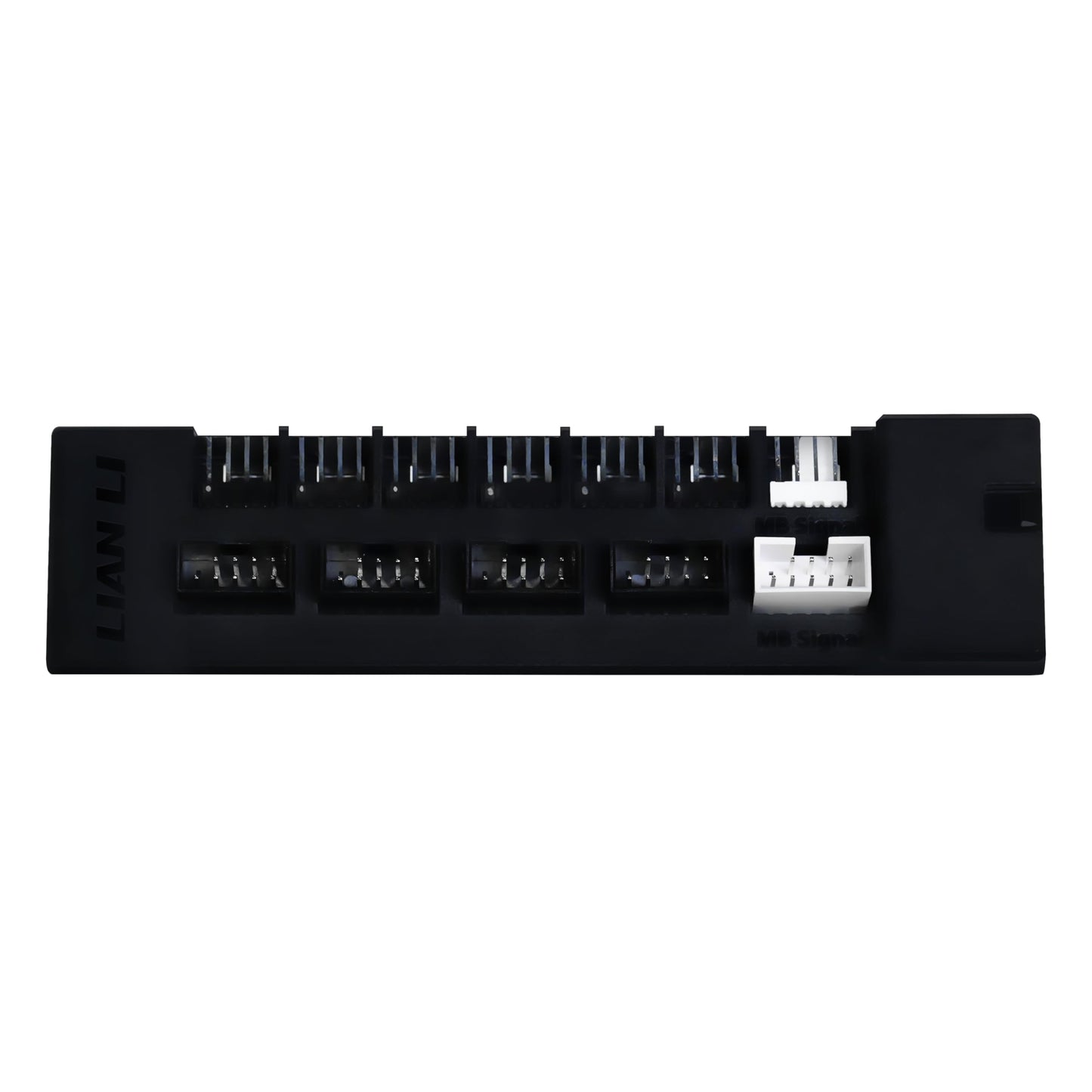 Lian Li Universal USB & PWM Hub de ventilador, driver de ventilador con 4 cabezales USB, 6 puertos de ventilador, montaje magnético, 5 V/4 pines, compatibilidad de carcasa universal para PSU/placa
