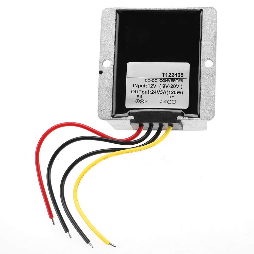 Hilitand DC-DC 12V a 24V Regulador de Voltaje 5A 120W Aumento del convertidor Elevar el módulo de Fuente de alimentación