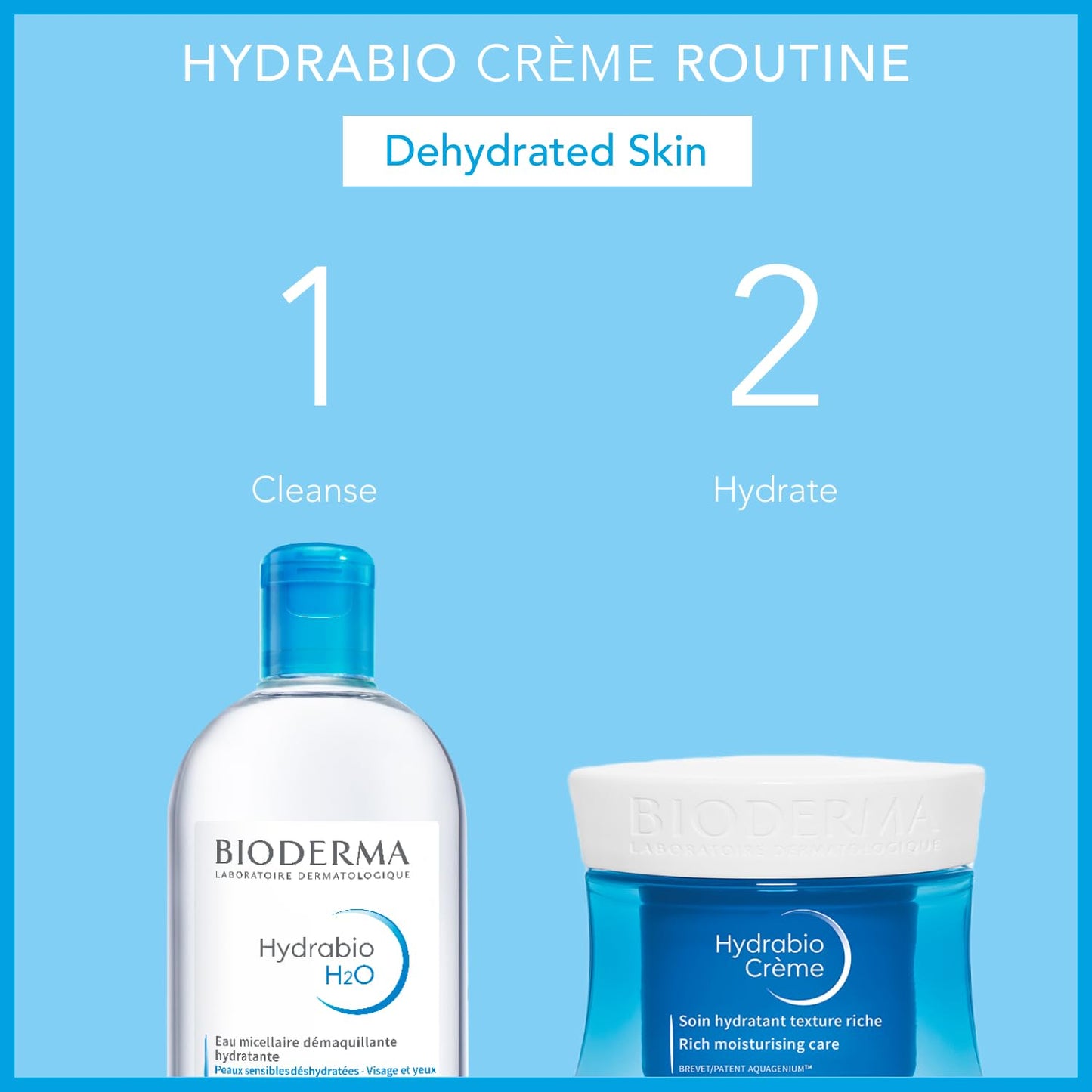 BA2:B42ioderma Hydrabio Moisturizing Face Cream for Dry Skin - 1.67 fl oz