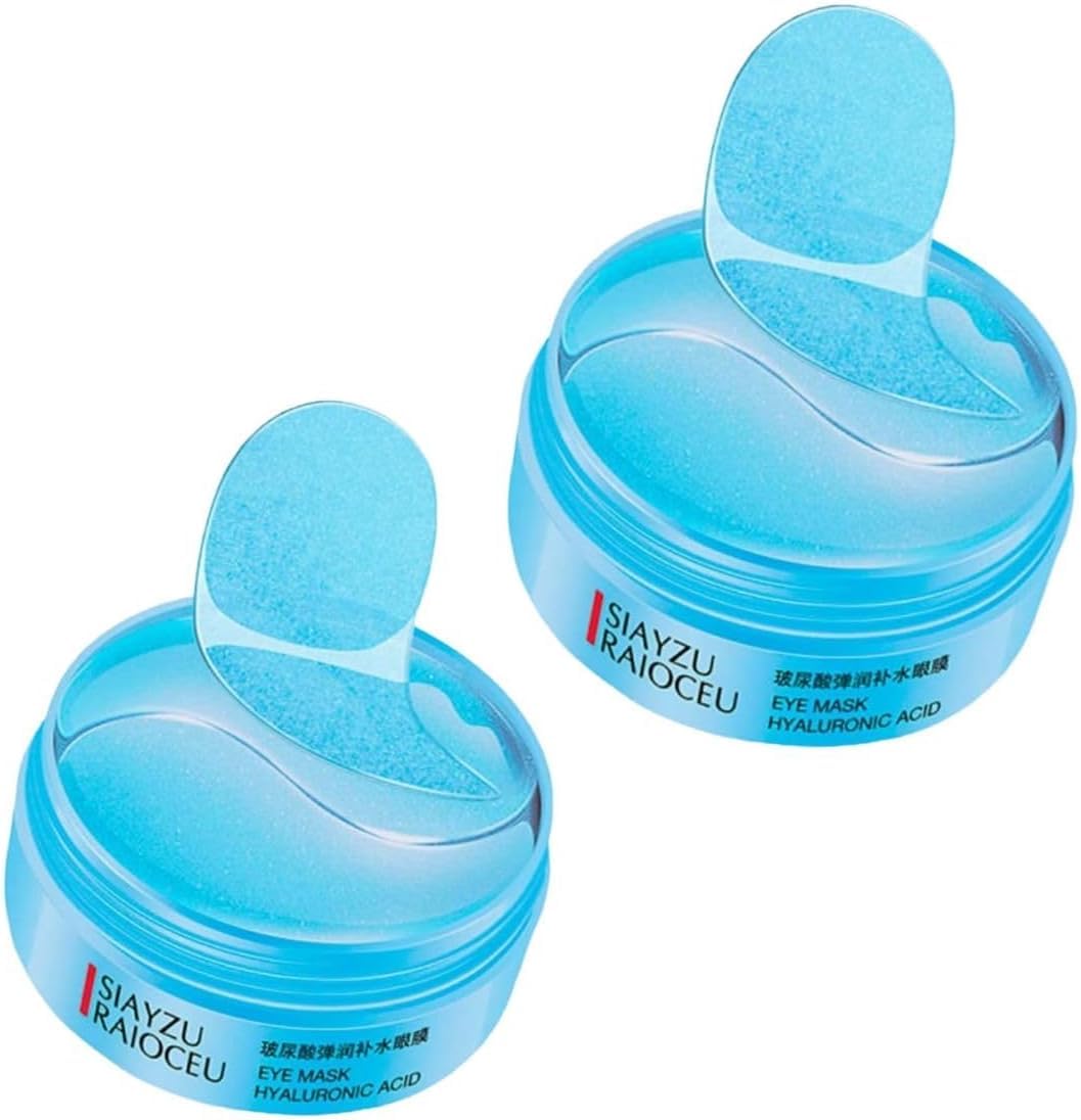 Parches Ojos Acido Hialuronico, Mascarilla Para Ojeras Y Bolsas, Contorno De Ojos, Hidrogel Anti Arrugas, Lineas De Expresion, Hinchazon, Parches Humectantes, Optigel, Eye Patches (2 unidades)