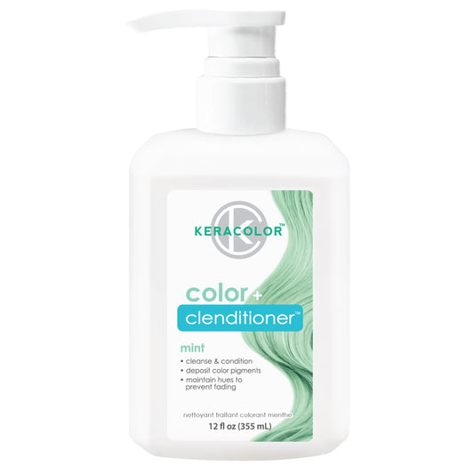 Keracolor Color Plus Clenditioner, Mint, 12 ounce