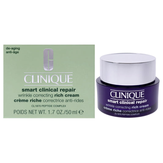 Clinique Smart Clinical Repair Wrinkle Correcting Rich Cream for Women 1.7 oz Cream