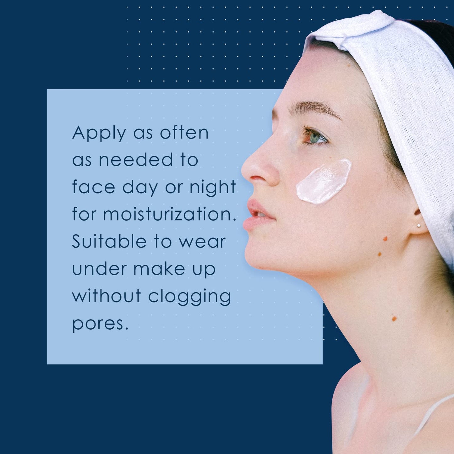 Daily Facial Moisturiser, With Hyaluronic Acid, 5 Key Ceramides and Squalane, For Sensitive Skin, Fragrance and Gluten Free, pH-Balanced, Dermatologist Tested, 90ml