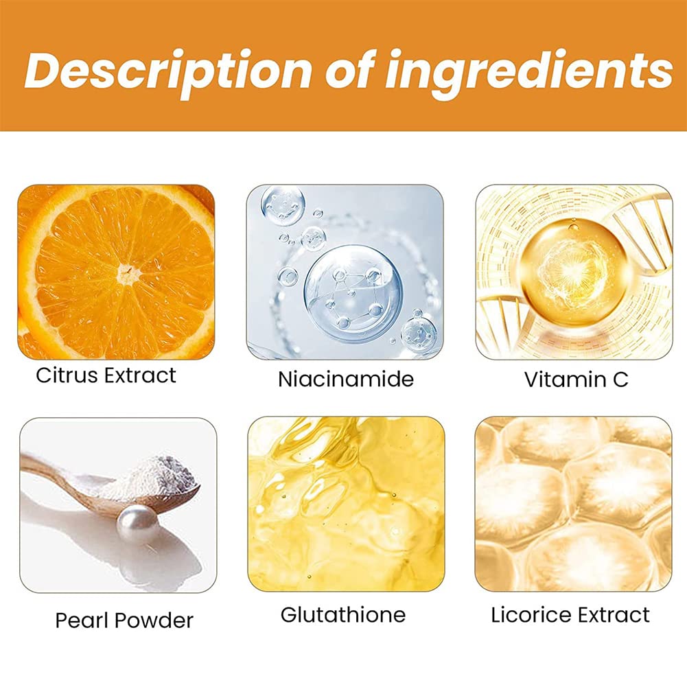 Kwiphiny Gmeelan Orange Exfoliating Whitening Gel, Orange Exfoliating Gel Scrub Face Body Skin Whitening, Deep Cleaning Exfoliating Whitening Gel (2PC)