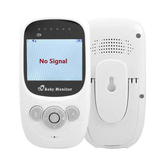 Monitor Digital para Bebés Compatible con Reproductor de Música y Cámara de Seguridad LCD de 2,4 Pulgadas Inalámbrico de Visión de Audio y Video