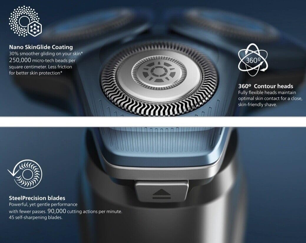 Philips Norelco Shaver 6800 con tecnología SenseIQ, Serie 6000