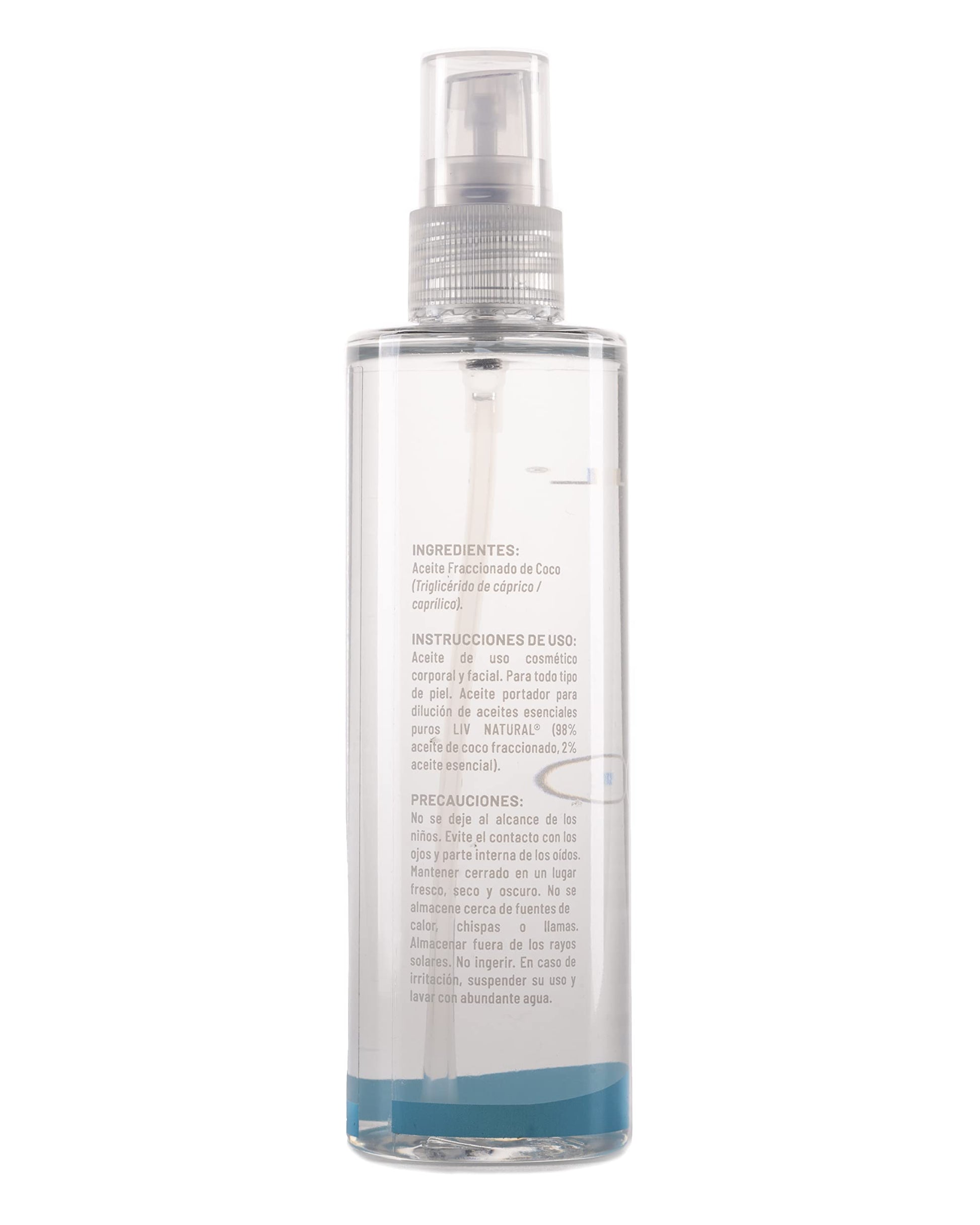 Set de Aceites de Coco Fraccionado LIV NATURAL 125 ml