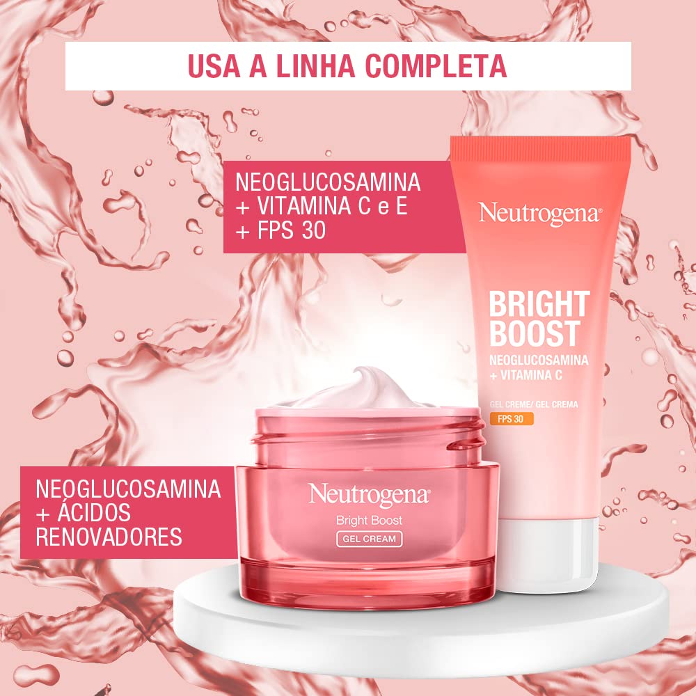 Neutrogena Bright Boost Anti Signos de la edad Hidratante Facial Neoglucosamina 50 gr