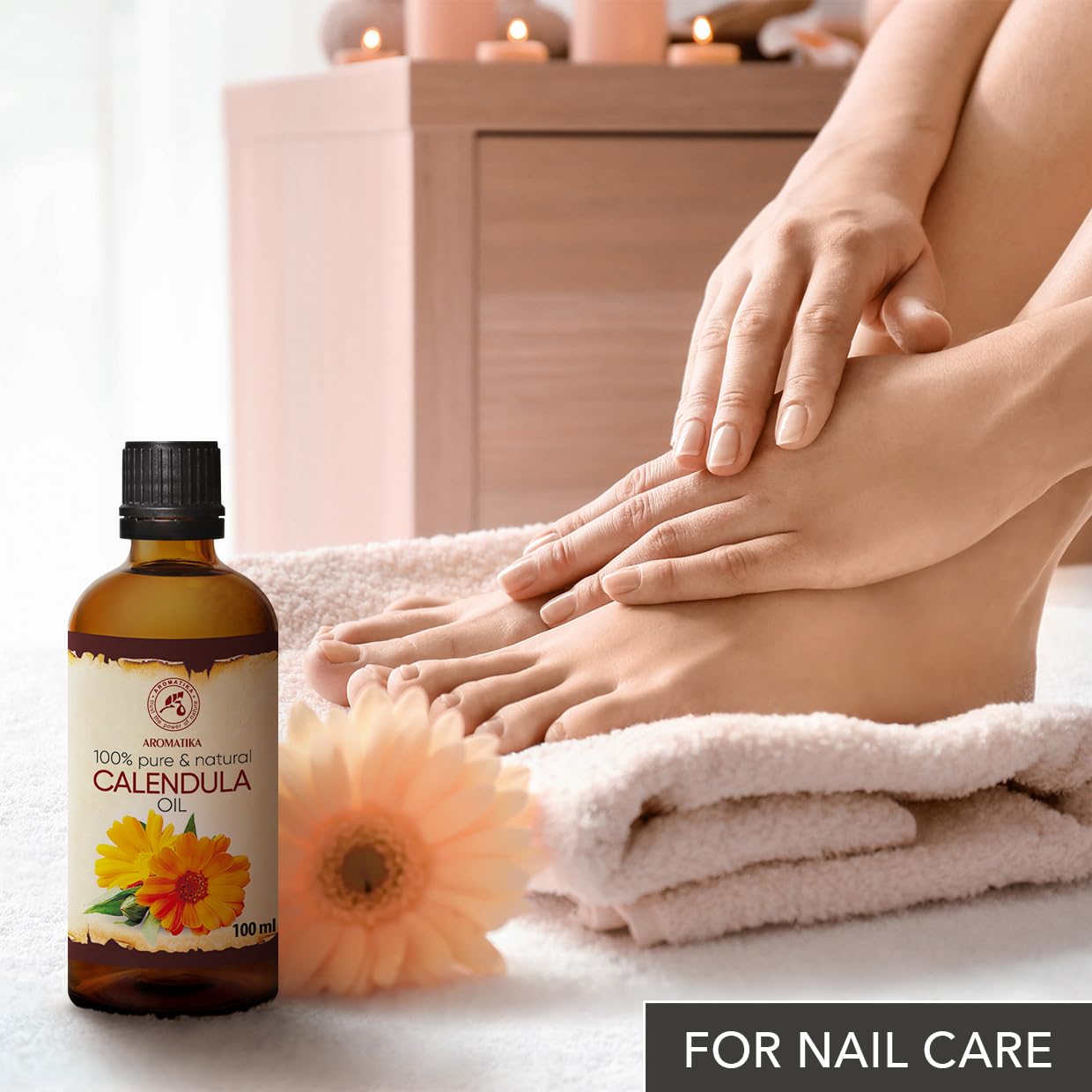 Aceite de Caléndula Orgánico Natural Bioactivo para Piel Radiante