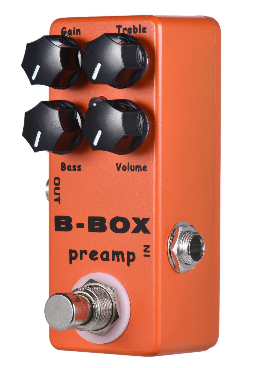 Pedal de Preamplificador de Guitarra Eléctrica YMuze Moskyaudio Mini B-Box sobremarcha