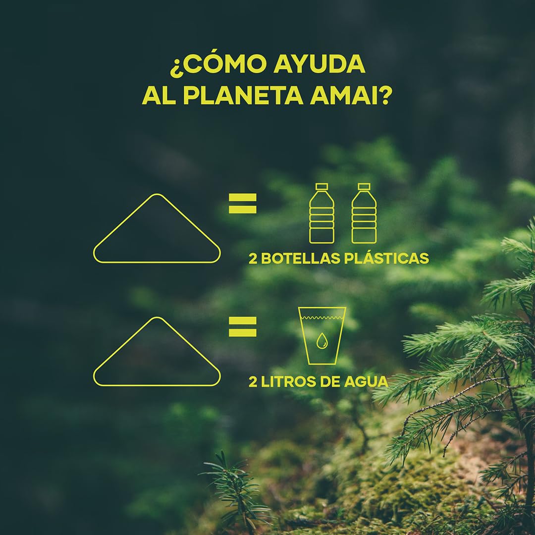 Shampoo y Acondicionador en Barra AMAI Natural – Hidratante y Reparador, Cabello Seco o Maltratado, Con Karité, Rosas y Almendras – Sin Sulfatos, Vegano