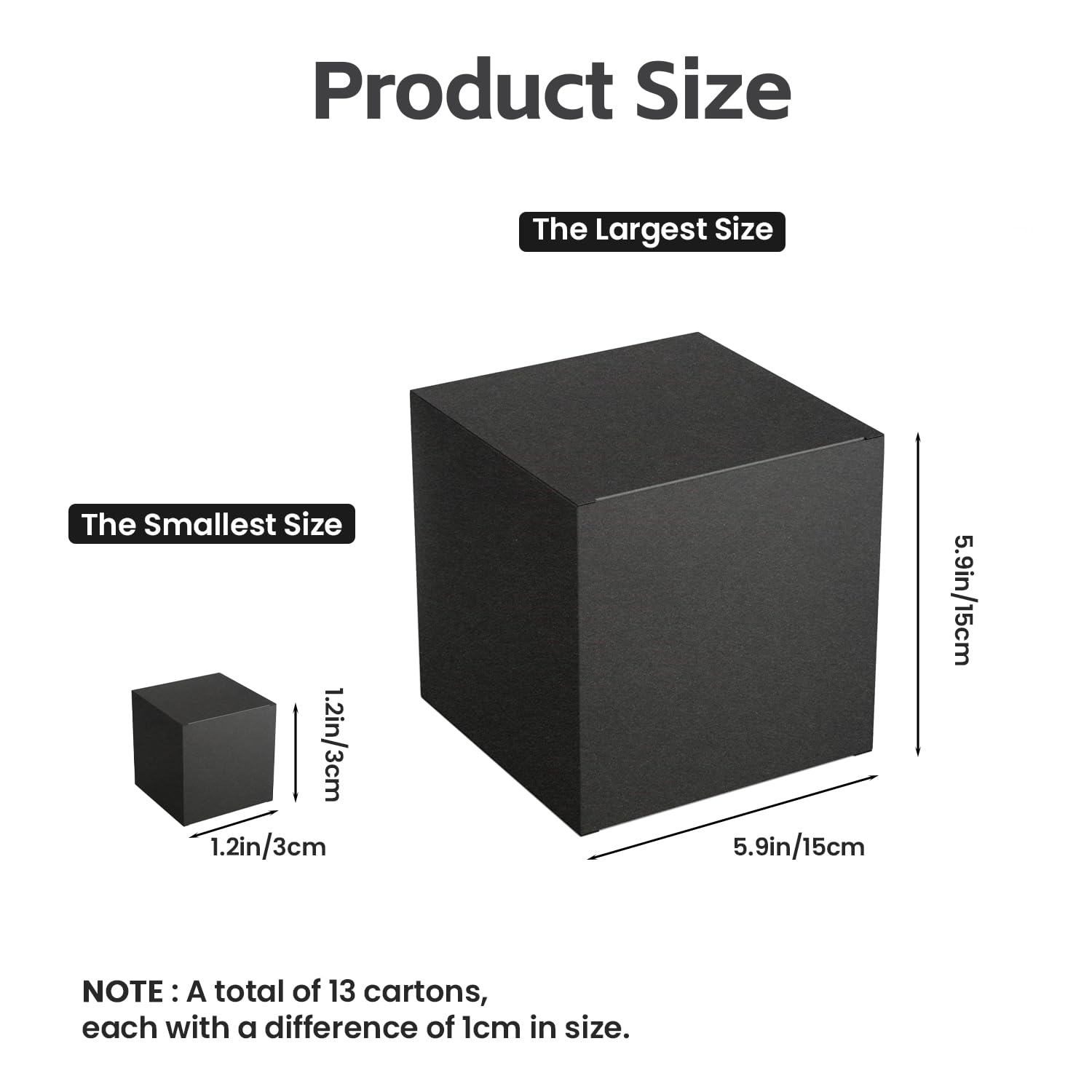 Caja Sorpresa Apilable Jsuslife Multicolor 13 Unidades para Regalos Divertidos