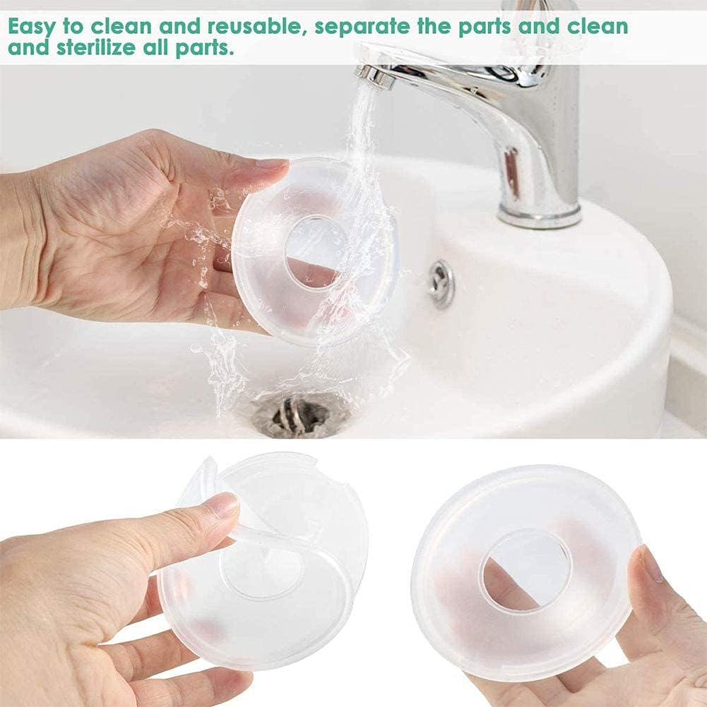 Concha Recolectorade Lactancia, Conchas para el Pecho Protector de Pezones para Reducir el Dolor, Conchas de Silicona sin BPA, Protector de Lactancia de Leche Materna, Almacenamiento de Leche Lectancia, Regalos para Mamá(2 piezas)