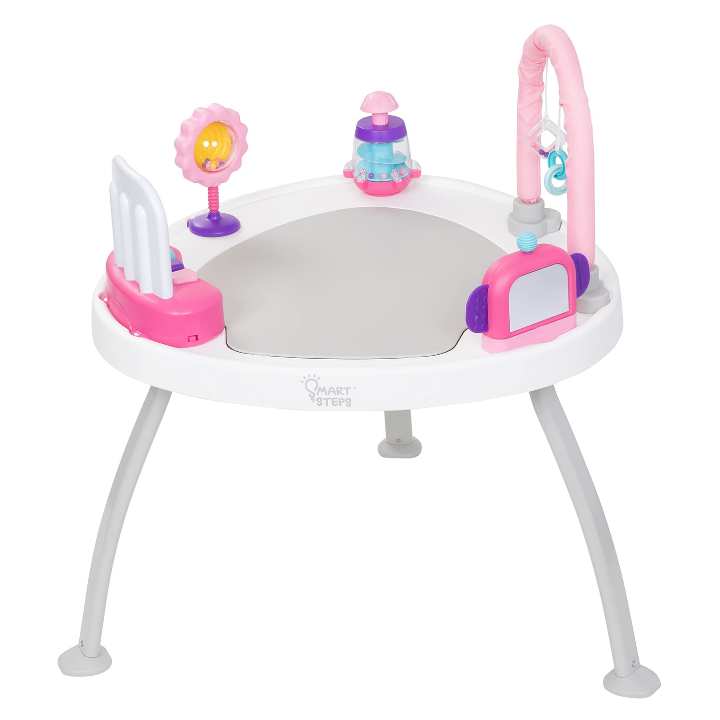 Centro de Actividades 3 en 1 Smart Steps Rosa Princesa con Juguetes de Aprendizaje STEM
