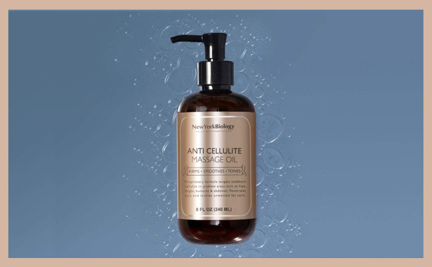 Aceite de Masaje Anti Celulitis con Ingredientes Naturales que Penetra 6 Veces Más que Crema