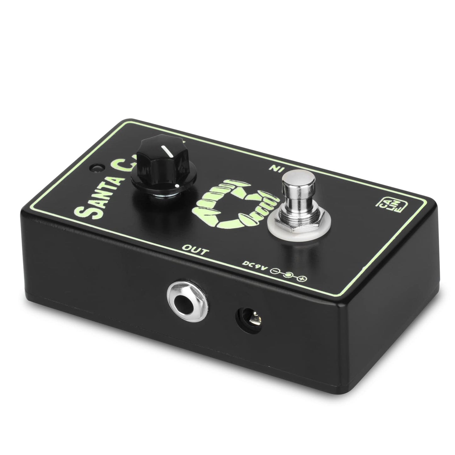 Caline CP-514 Santa Carla Boost Pedal de efecto de guitarra, mini pedal de refuerzo con True Bypass