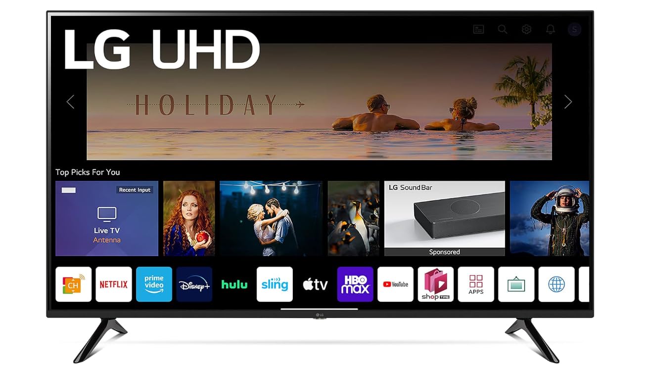 LG TV Smart Clase UQ7070 ZUE, Series 4K Ultra HD 2160P, Optimizador de Juegos, Compatible con Alexa y Google Assistant, webOS 22 | 65UQ7070ZUE
