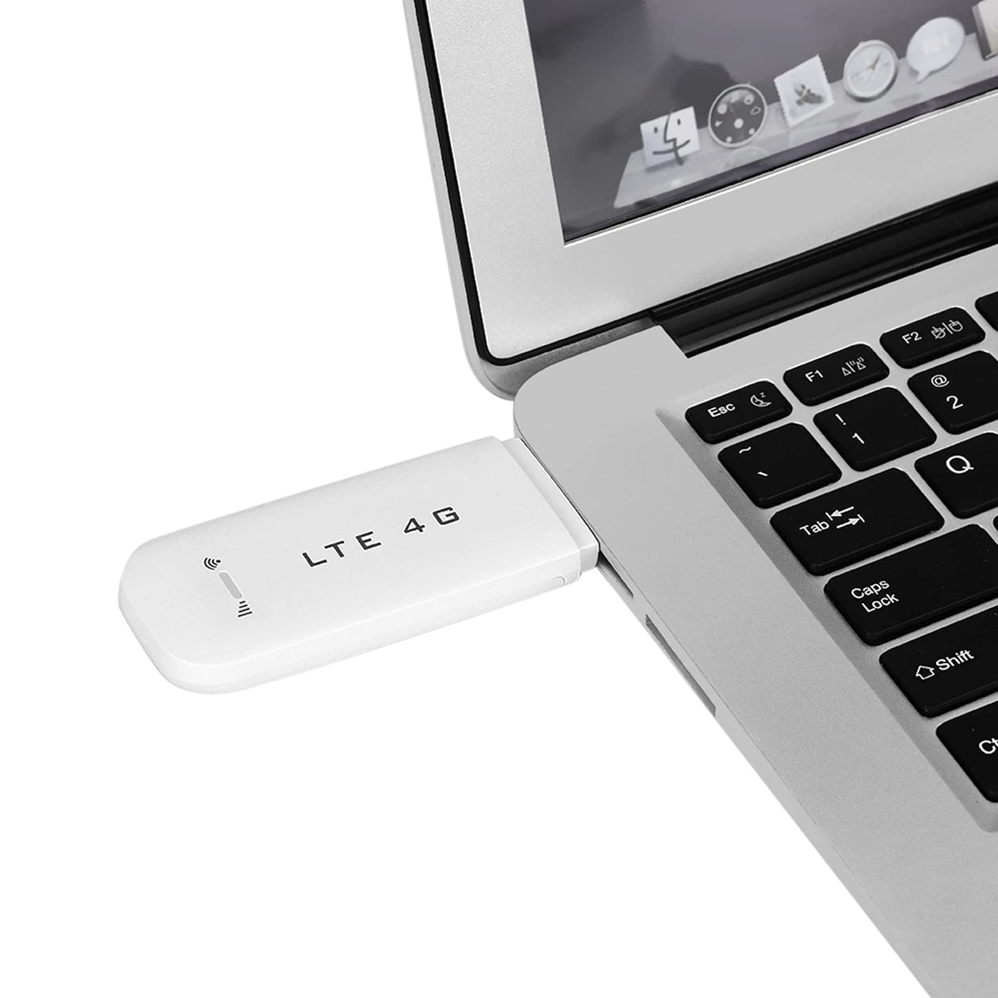 ASHATA 4G/ 3G Dongle,100 Mbps USB Dongle Router Móvil de Punto de Acceso Portátil,Con/sin Función WiFi (Opcional),Hotspot de la red inalámbrica(con Wifi)
