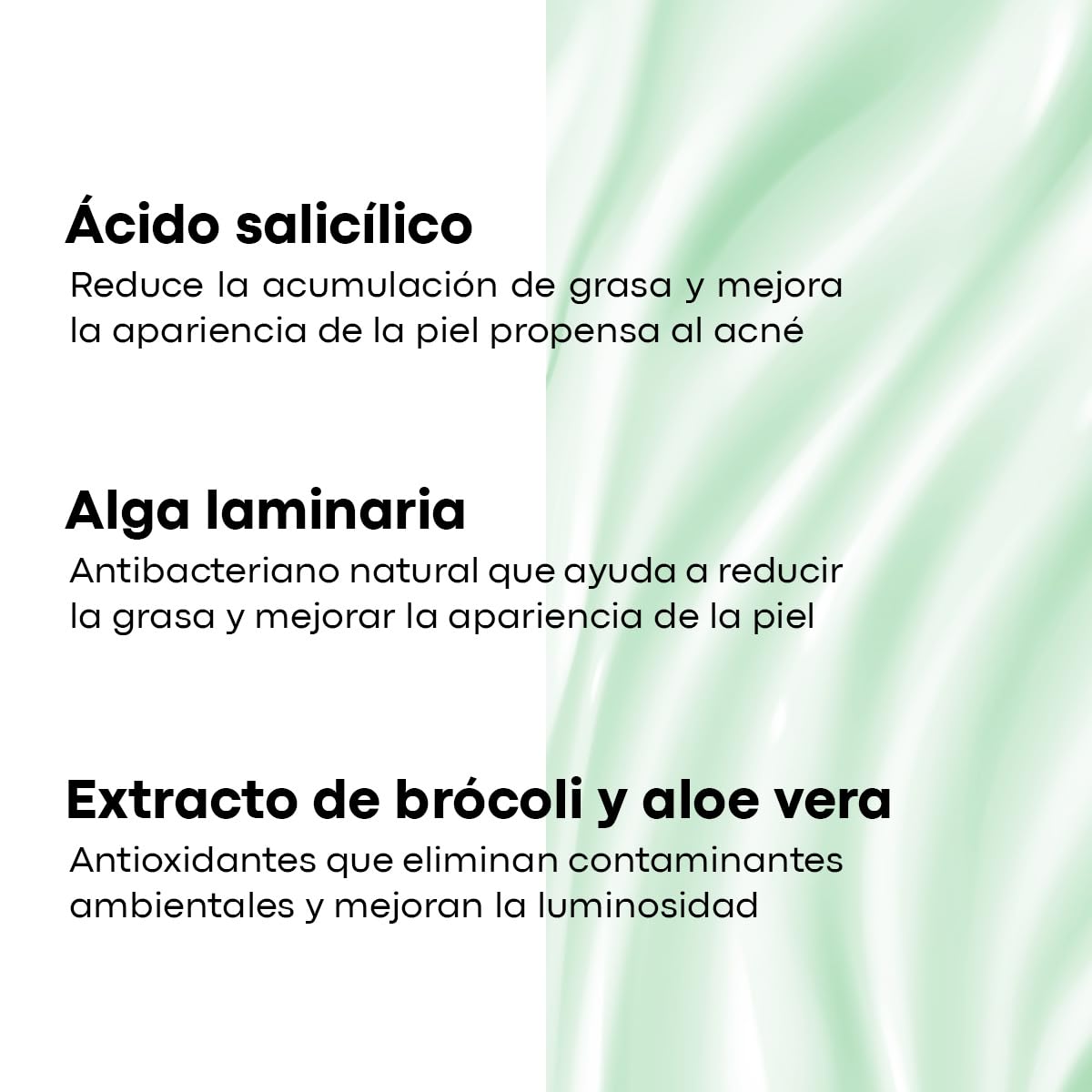 Emotions Labs | Crema Facial en Gel Equilibrio | Hidratante y Matificante | Con Ácido Salicílico, Niacinamida, Alga Laminaria y Bioflavonoides | Para Piel Grasa | Uso Día y Noche | Contenido 70g