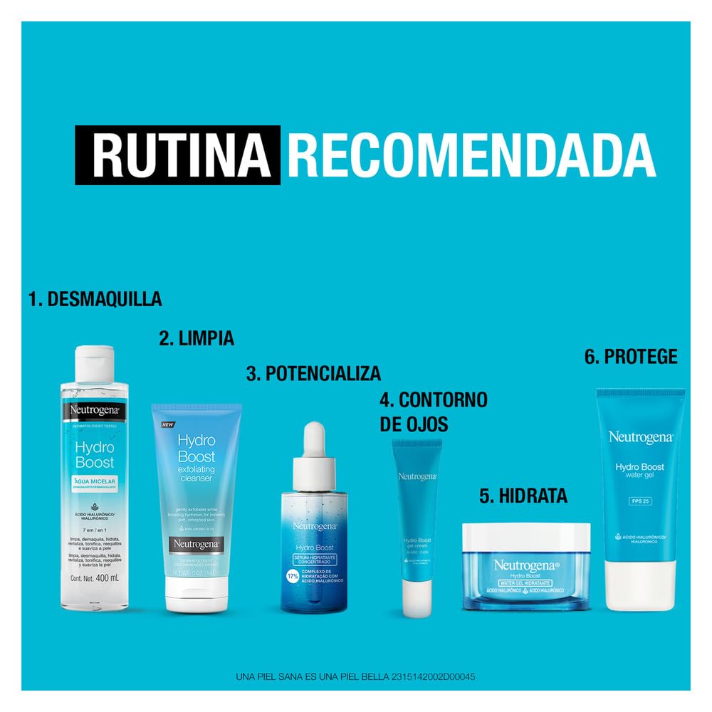 NEUTROGENA HYDRO BOOST Agua Micelar 400 ML