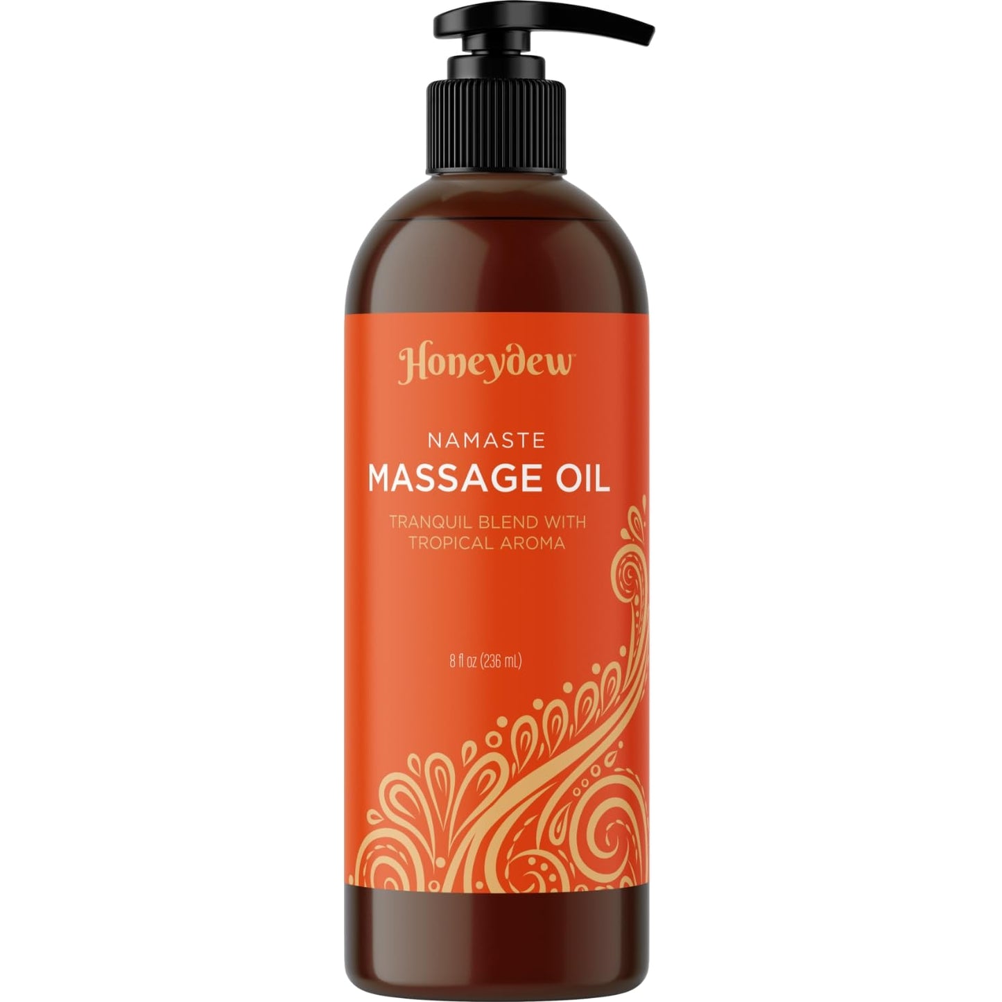 Aceite de Masaje Corporal Mango Sorbet con Jojoba, Almendra Dulce y Coco para Piel Humectante Antienvejecimiento para Mujeres y Hombres