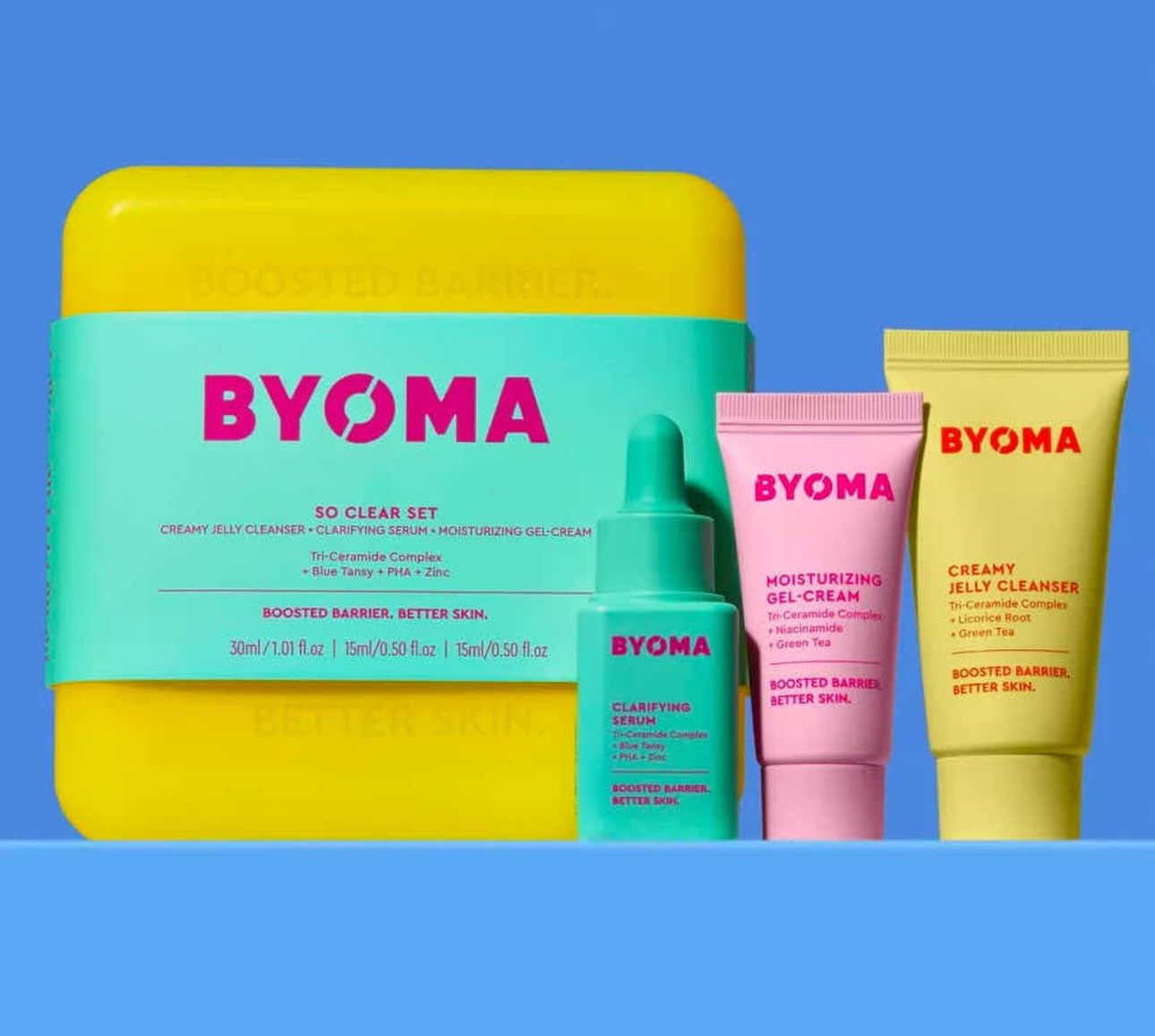 Byoma Clarifying Starter Skincare Kit
