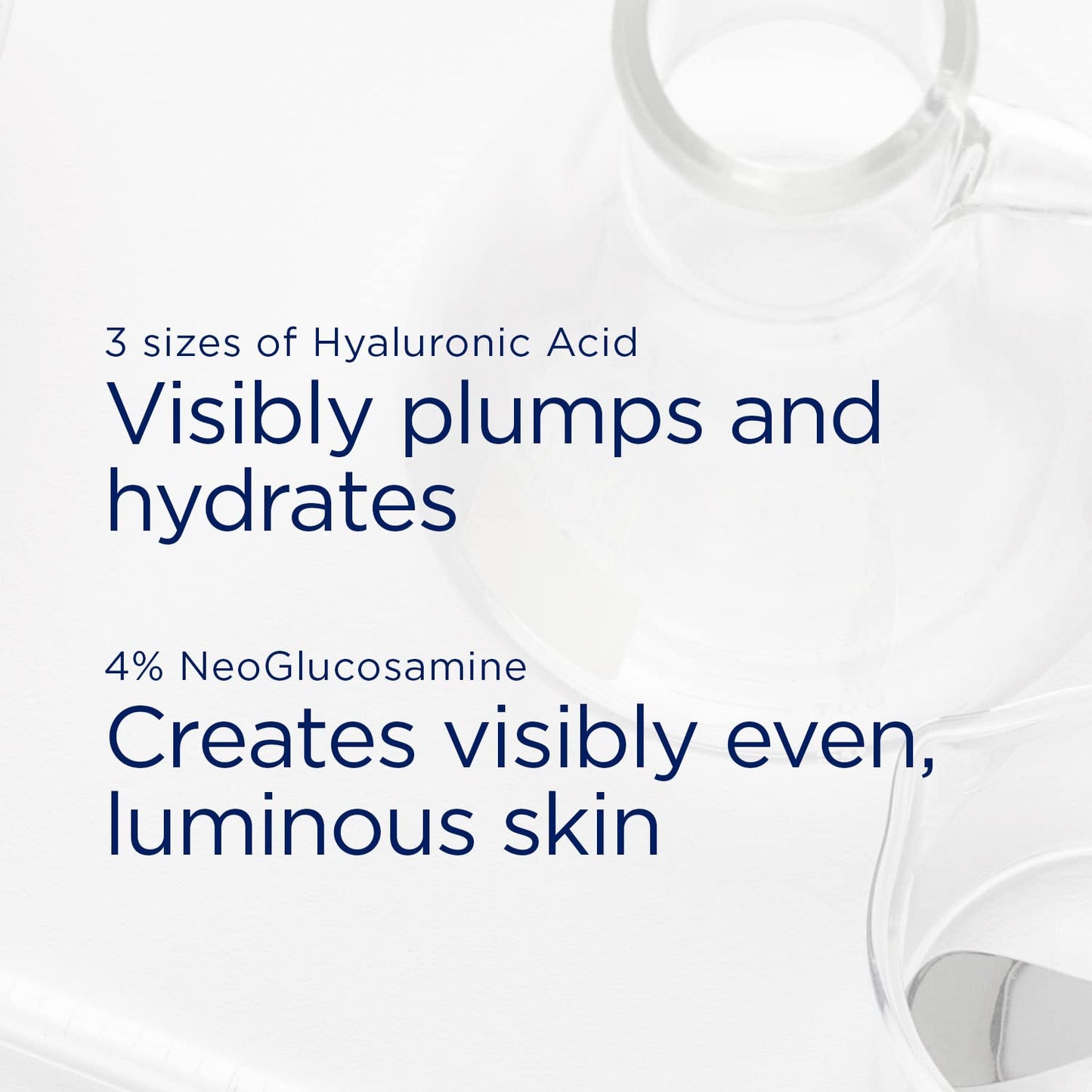 NEOSTRATA Hyaluronic Luminous Lift Daily Gel Cream hidratante con ácido hialurónico y neoglucosamina, sin fragancia, no comedogénica, 1.76 oz.