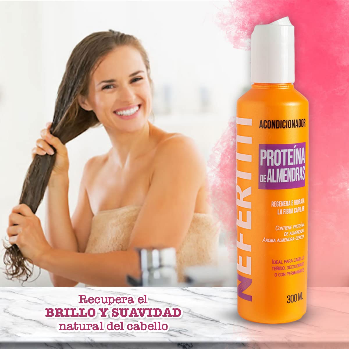 Acondicionador Nefertiti Almendra con Proteína