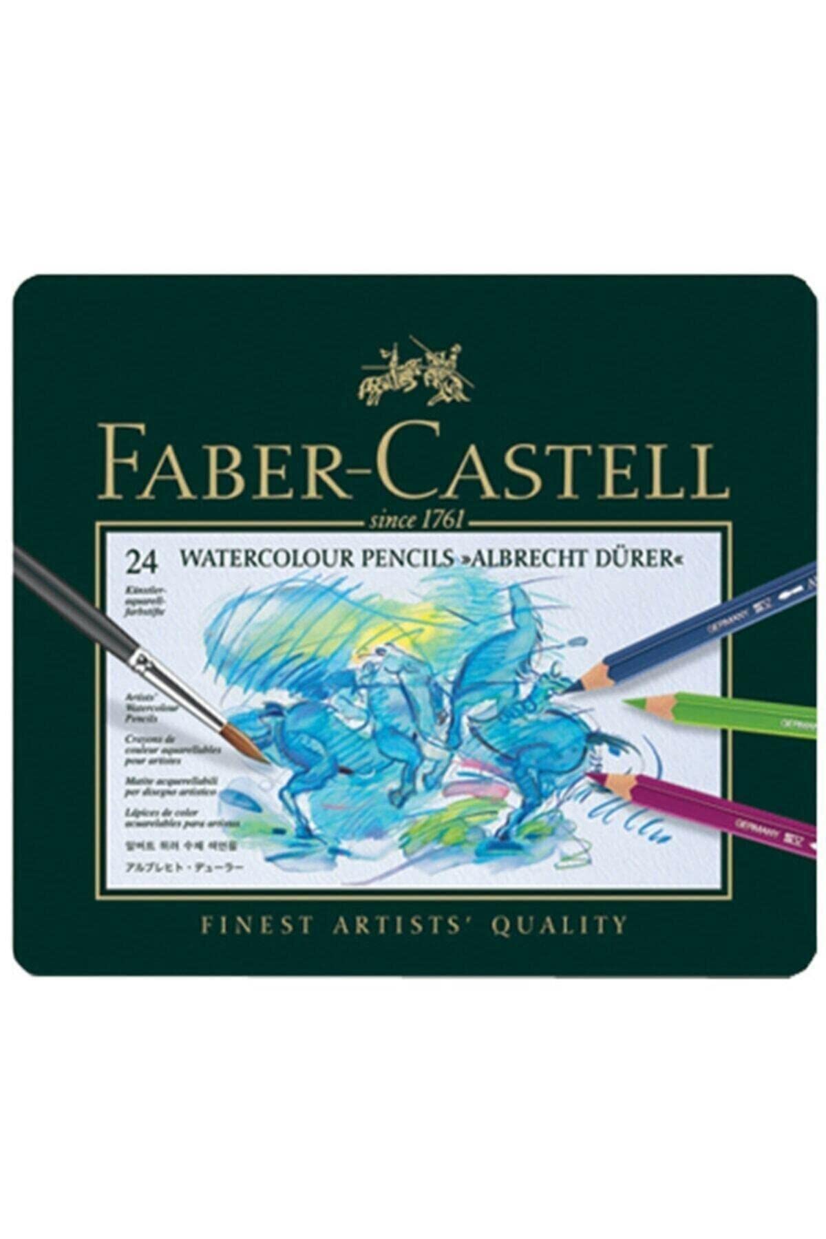 Faber-Castell Albrecht Dürer Colores Acuarelables Profesional con 24 Diferentes Colores, estos lápices acuarelables combinan la precisión del dibujo con la fluidez de la acuarela
