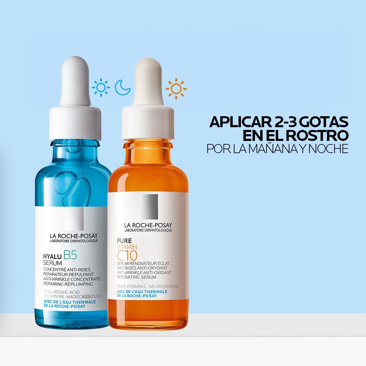 Kit Anti-edad Hyalu B5 Serum + Pure Vitamin C10 Serum