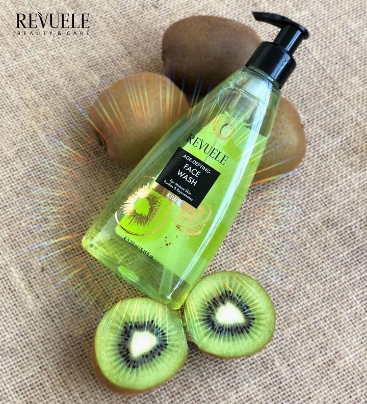 REVUELE FF KIWI 4 PACK SUERO - GEL - LIMPIADOR FACIAL - PARCHE ANTIEDAD 20ML/100ML/250ML/50ML
