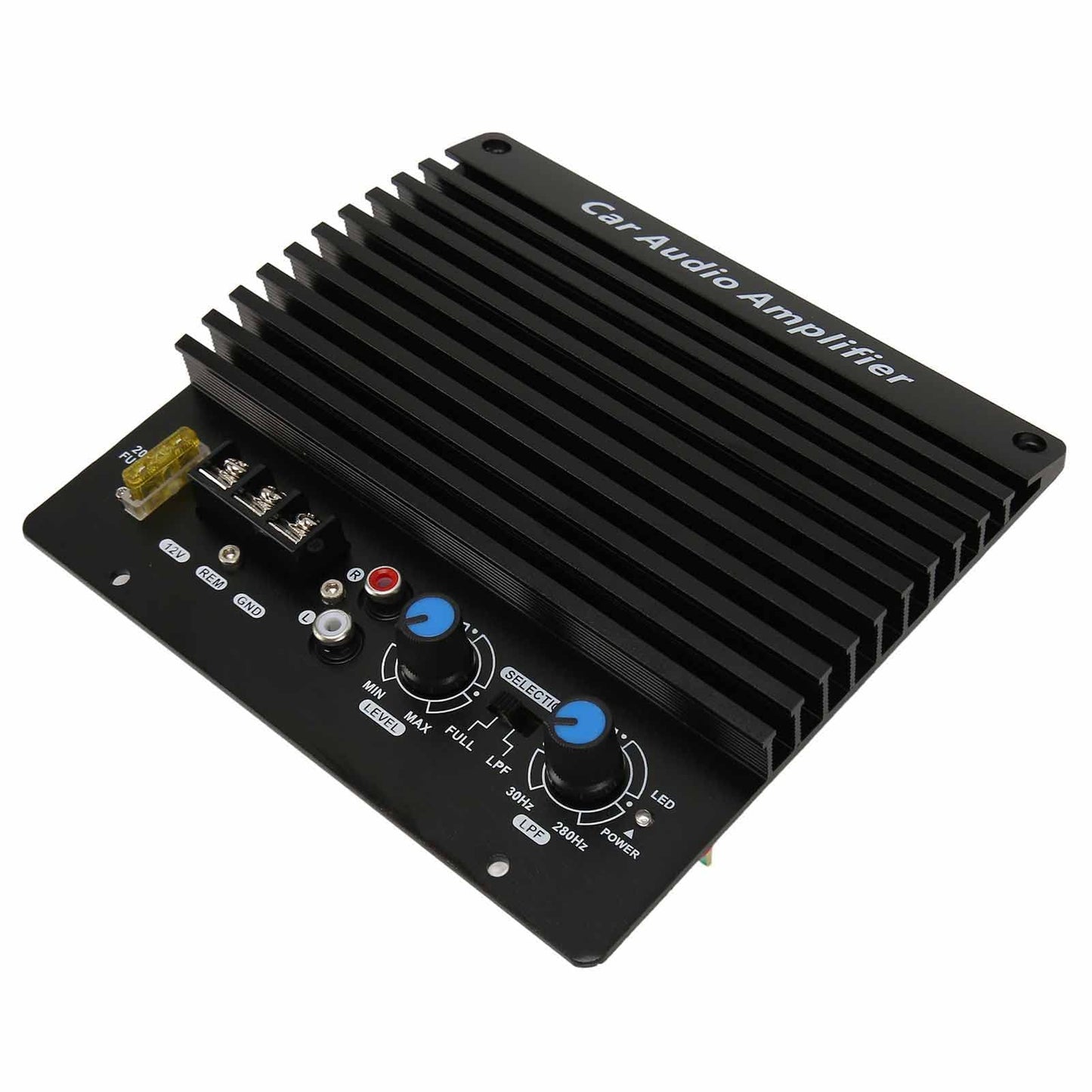 Amplificador de Audio para Coche de Alta Potencia 1000W Placa de Subwoofer Potente de Graves 12V para Woofer 8 a 12 Pulgadas o Altavoces