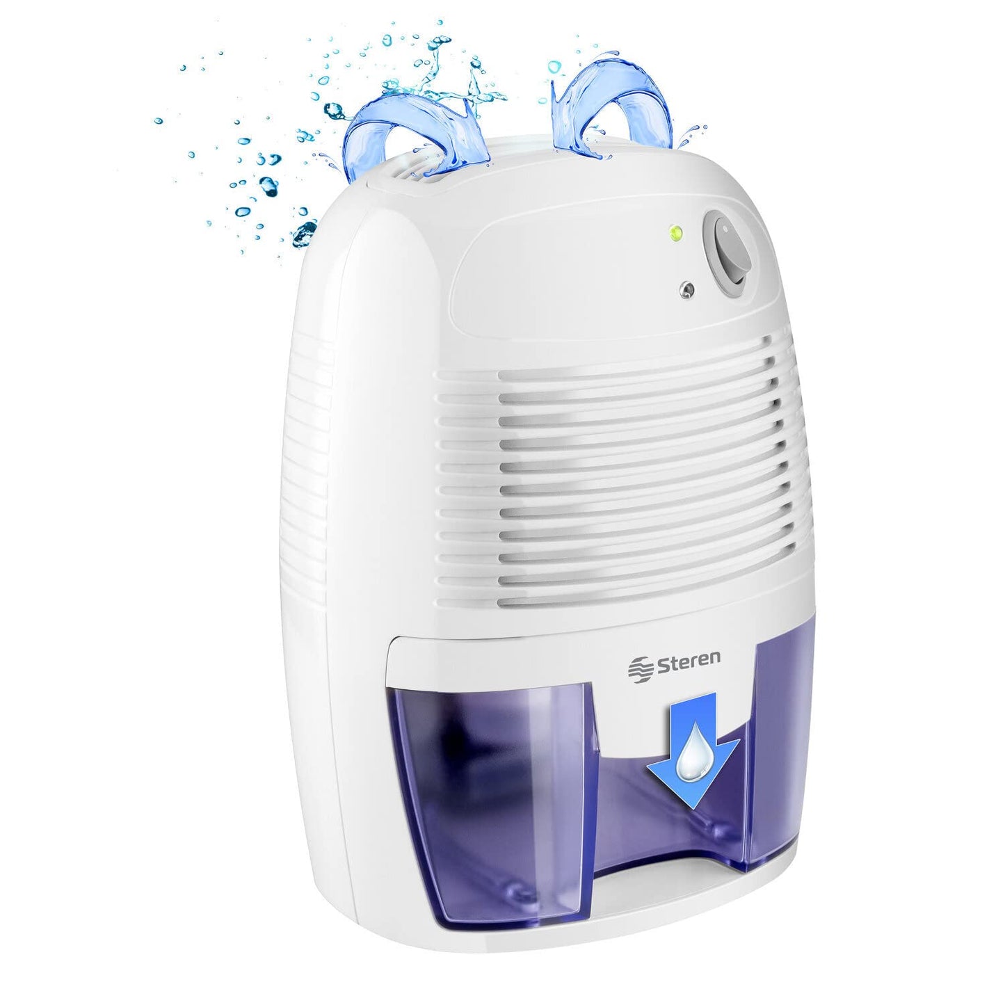 Deshumidificador Mini Steren AIR-230 blanco compacto para hogar