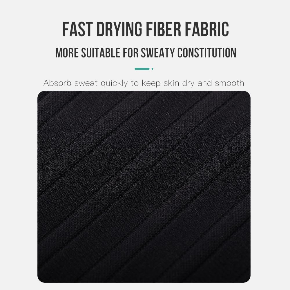 AONIJIE - Cinturón de hidratación para correr con frasco suave de 250 ml para mujeres y hombres, gran capacidad y ligero para ciclismo, escalada, maratón, Negro -, X-large, Deporte
