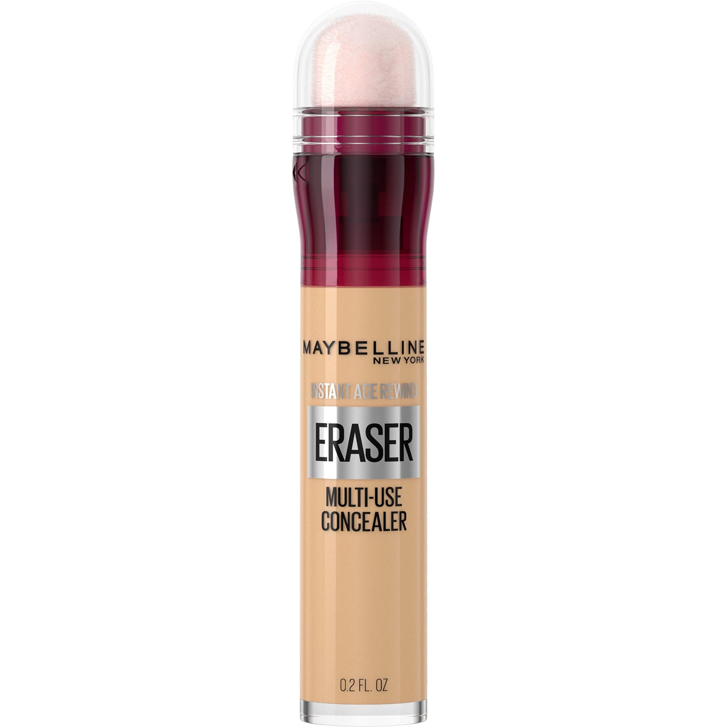 Maybelline Corrector de Maquillaje Instant Age Rewind, Sable Sand, 6 ml + Labial líquido indeleble Matte Ink, tono70 amazonian