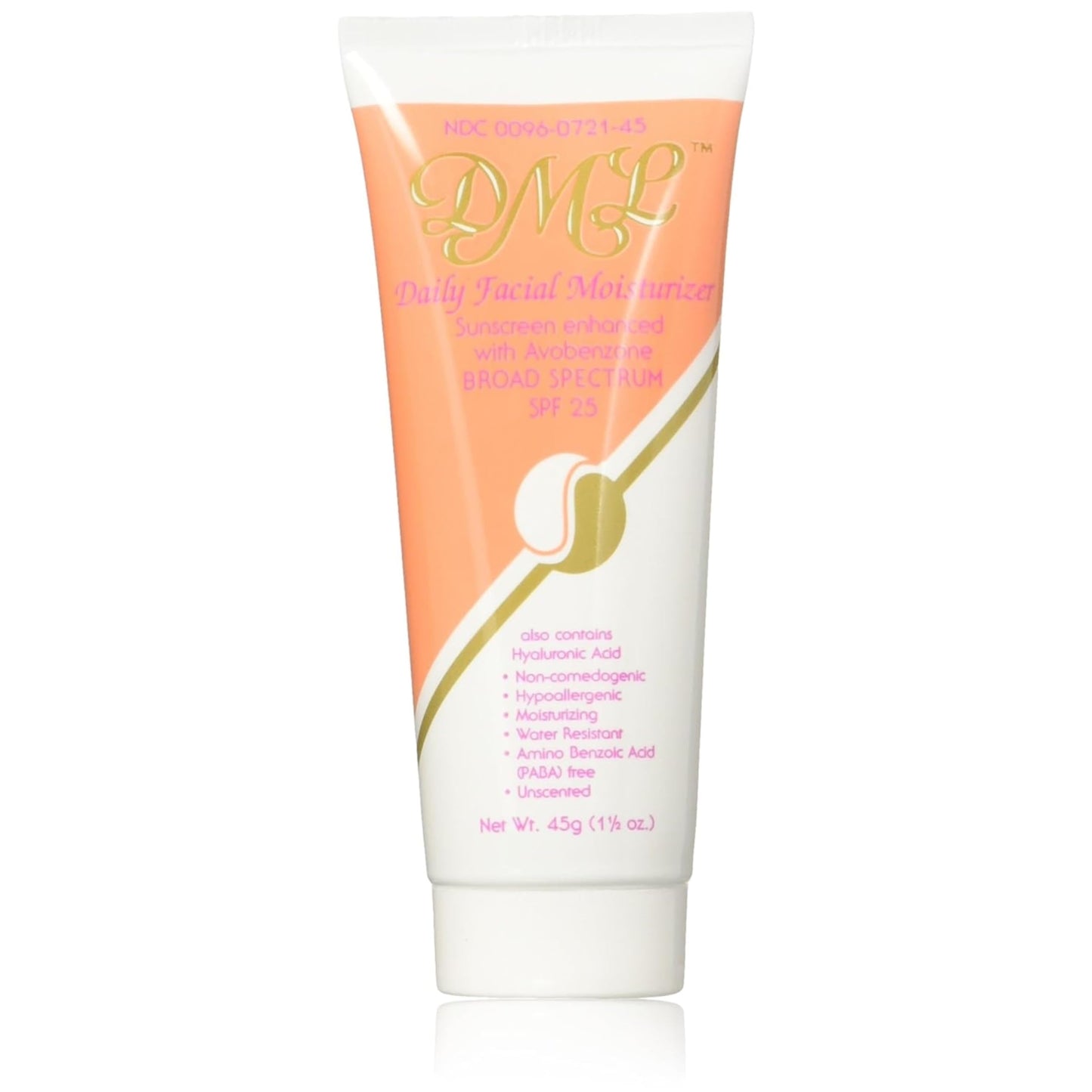 DML Daily Facial Moisturizer SPF 25 1.5 oz Pack of 4 by DML