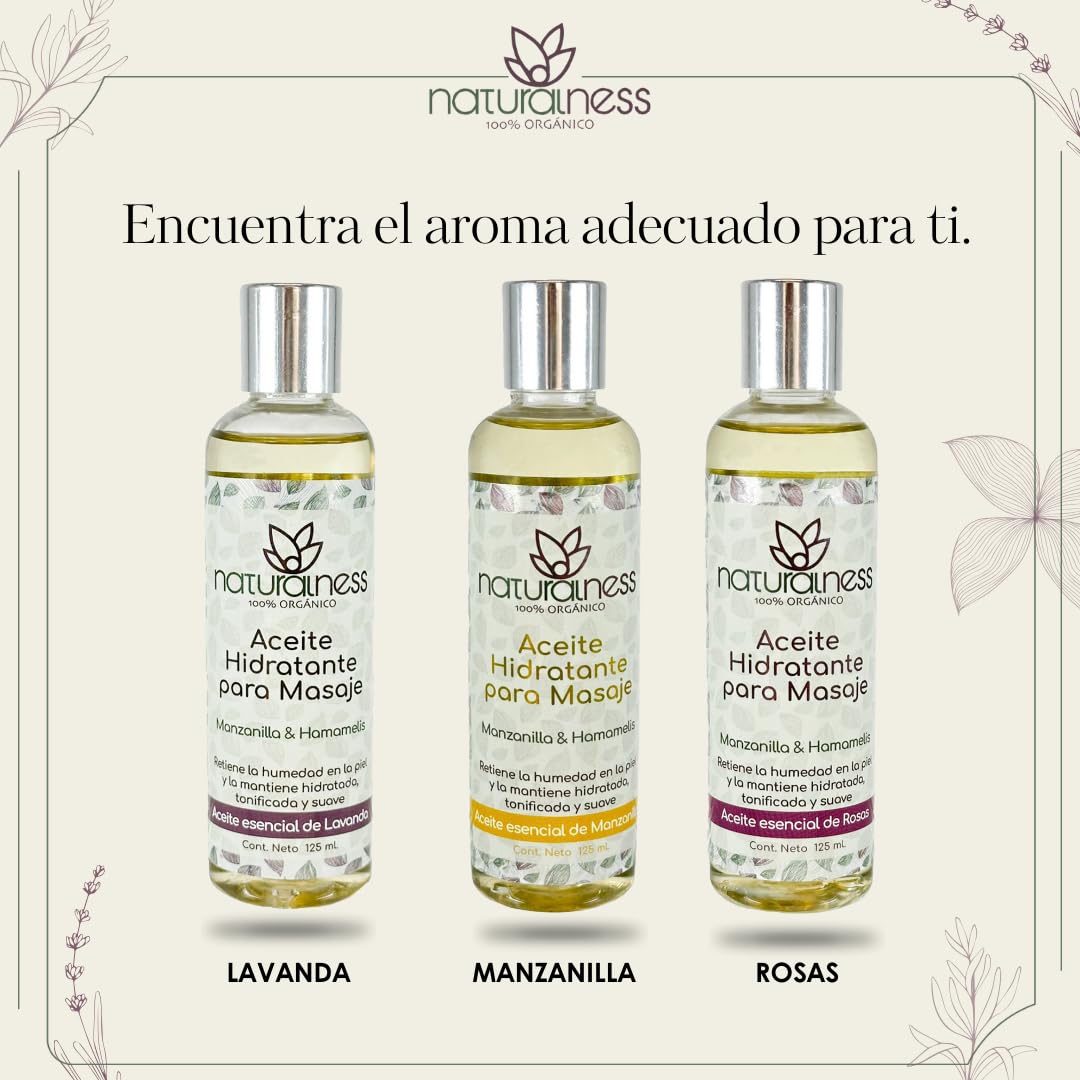 Aceite Corporal Naturalness Lavanda Extractos Herbales Naturales