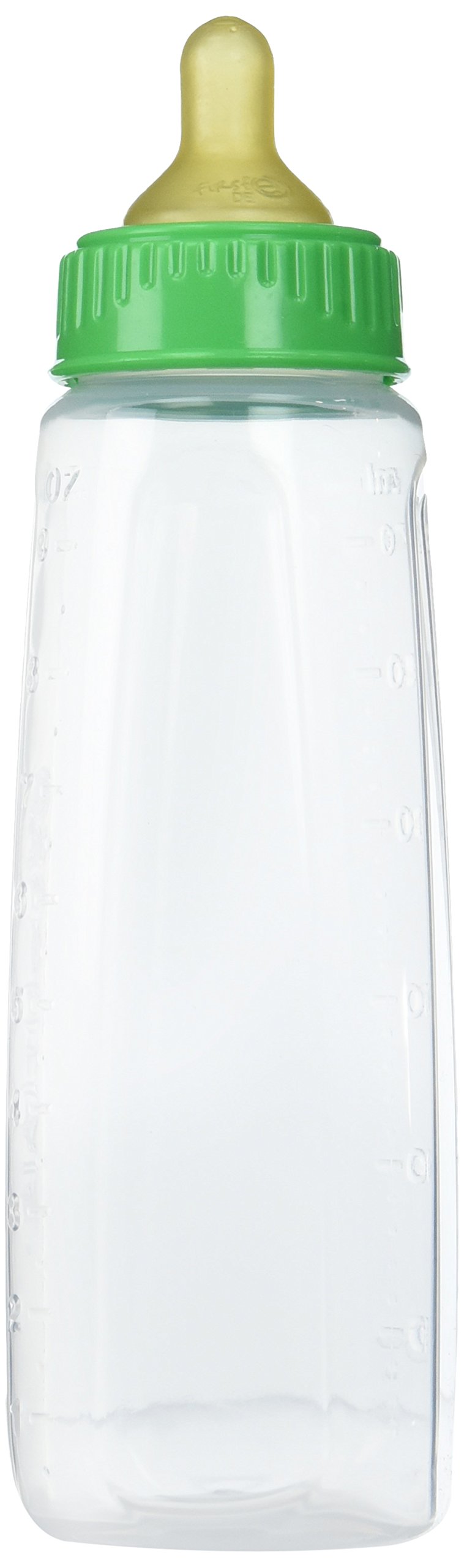 Gerber First Essential Clear View BPA Free Plastic Nurser With Latex Nipple, 9 Ounce, 3 Pack