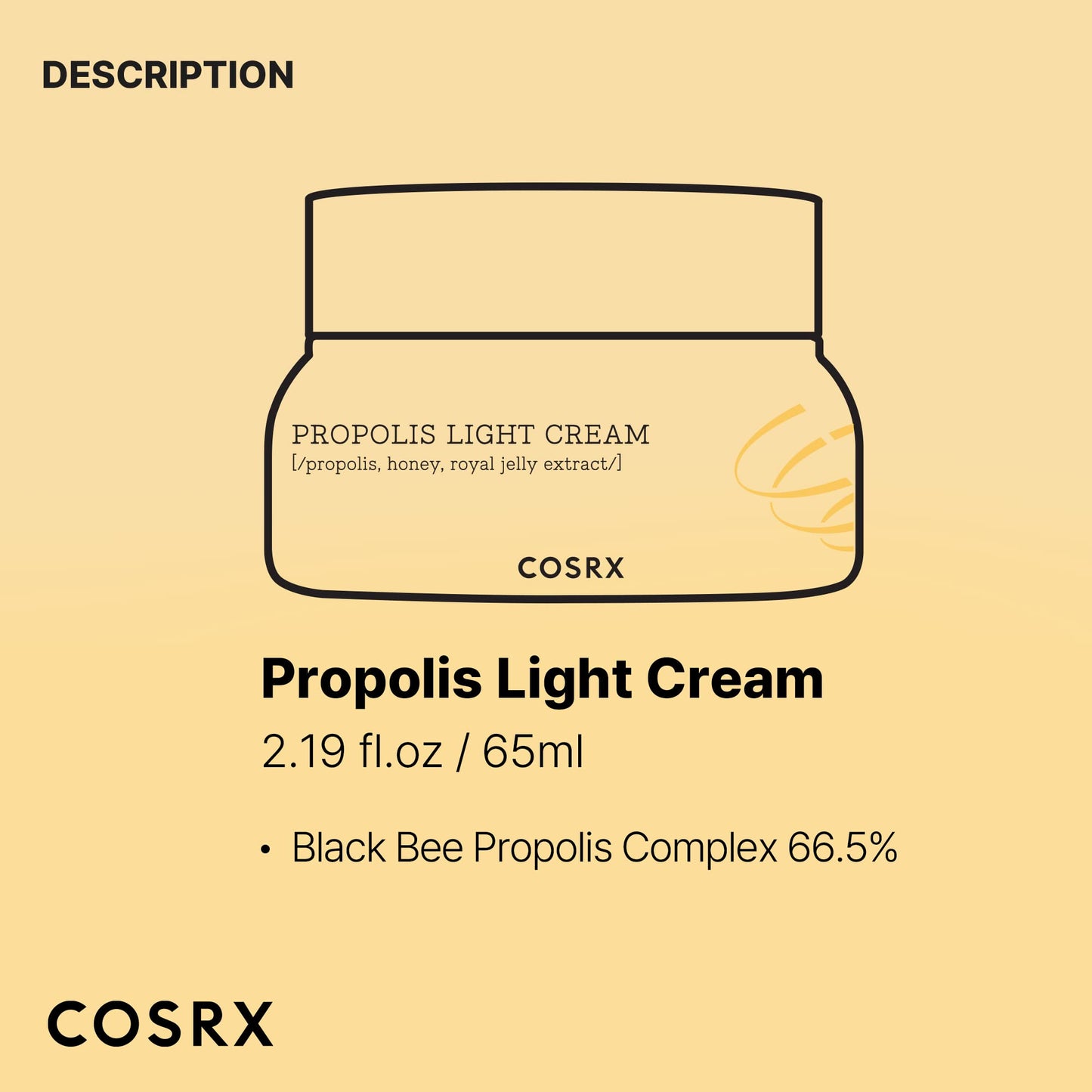 Full Fit Propolis Light Cream by Cosrx for Women - 2.1 oz Cream
