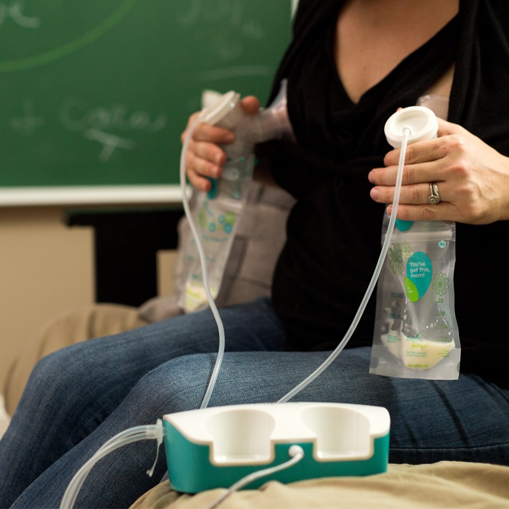Adaptadores para Bolsas de Almacenamiento de Leche Materna Evenflo Feeding (2 Unidades)