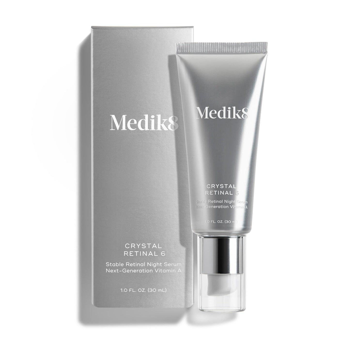 Medik8- RENUEVA Y REVITALIZA. Descubre una piel pura y joven con Medik8 Crystal Retinal, un sérum único que reinventa el cuidado de la piel con vitamina A. Formulado con retinaldehído, ácido hialuróni
